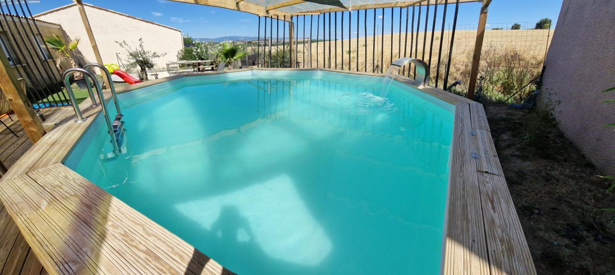 Villa Avec Piscine Sans Vis-A-Vis Caux-et-Sauzens Ruang foto